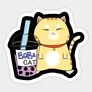 Boba the Cat Sticker